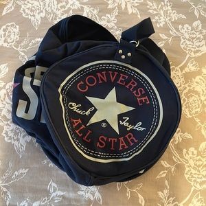 Converse duffel bag with keychain